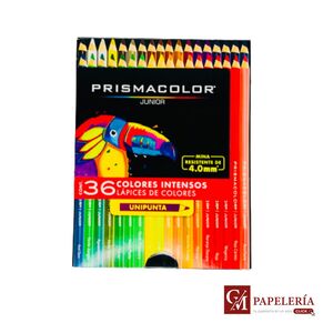 COLORES LARGOS PRISMACOLOR JUNIOR C/36 PZA